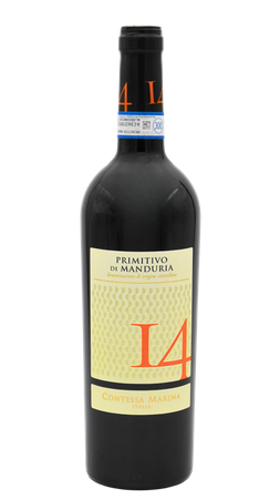 14 Rotwein Primitivo di Manduria Apulien 0,75l (Italien, trocken)