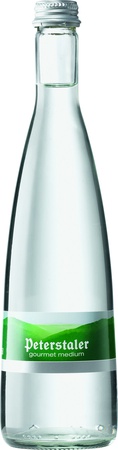 Peterstaler medium Gourmet 12x0,5l glas