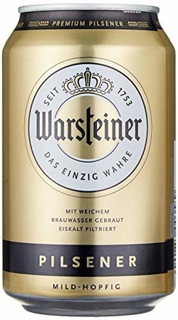 Warsteiner Pilsener 24x0,33l Dose Einweg