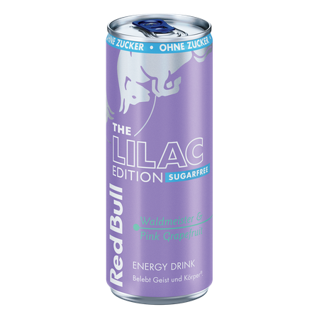 Red Bull LILAC Edition Waldmeister & Pink Grape 24x0,25l