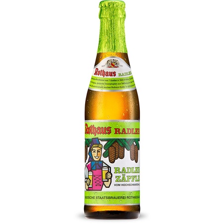 Rothaus Radlerzäpfle naturtrüb 4x6x0,33l