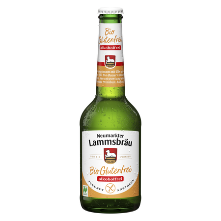 Lammsbräu Glutenfrei Alkoholfrei Bio 10x0,33l