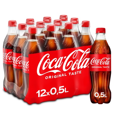 Coca Cola 12x0,5l PET Shrink Pack