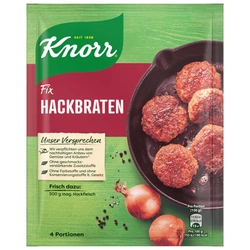 Knorr Fix Hackbraten für 4 Portionen