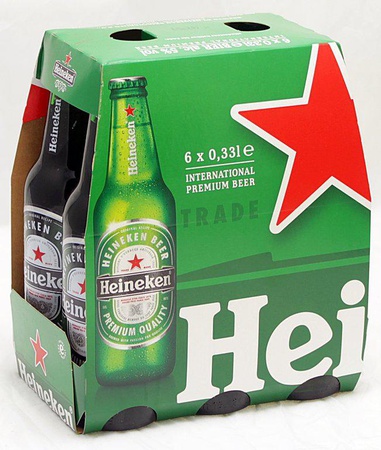 Heineken 6er Pack 6x0,33l