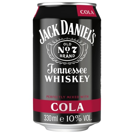 Jack Daniels & Cola Tray 24x0,33l DPG Dose