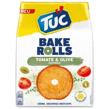 Bake Rolls Tuc Tomate Olive 150gr