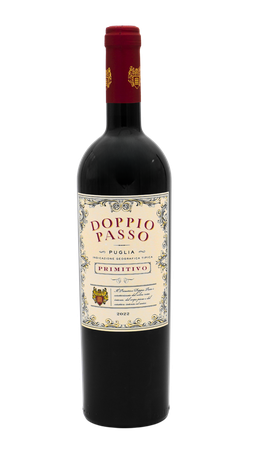 Doppio Passo Puglia Primitivo halbtrocken 0,75l (Italien, Rotwein)