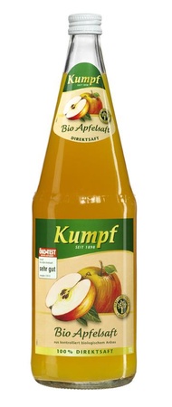 Kumpf Bio Apfelsaft direkt 6x1.0l