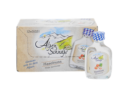 Alpenschnaps HaselNuss 12x0,02l