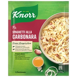 Knorr Fix Spaghetti alla Carbonara für 3 Portionen