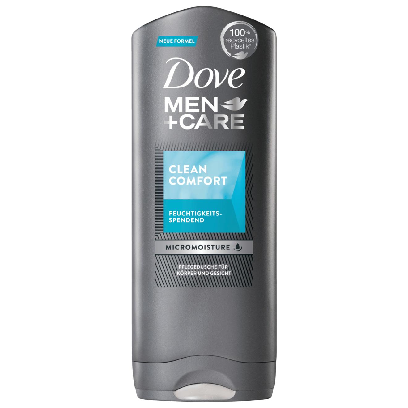 Dove Men+Care Duschgel Hydration Balance – 250 Ml, Feuchtigkeitsspendend Für Körper & Gesicht
